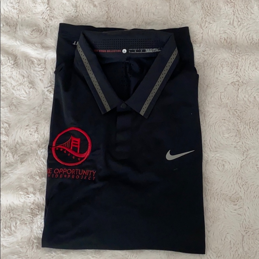 Nike Dri-Fit Tiger Woods Collection Golf Shirt
